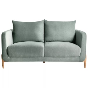 Beliani, Beliani - 2 Sitzer Sofa aus Stoff Modern GIMO, One Size, Braun Medium