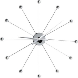 Kare Design, Wanduhr Like Umbrella Balls Chrome, KARE Wanduhr