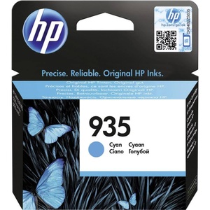 Hp, HP Tintenpatrone 935 Original Cyan C2P20AE Druckerpatrone, Hewlett Packard Tintenpatrone, blau, No.935, C2P20AE, (400 Seiten)