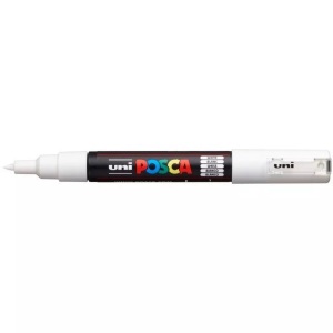 Pebeo, Pebeo Posca 0.7mm, uni-ball Posca Marker, 0.7mm, weiss, PC1M weiss