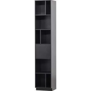 mutoni living, Standregal Finca Kiefer tiefschwarz 210x40, Standregal Finca Kiefer tiefschwarz 210x40