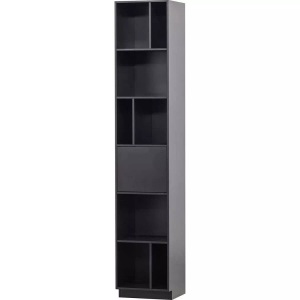 mutoni living, Standregal Finca Kiefer tiefschwarz 210x40, Standregal Finca Kiefer tiefschwarz 210x40