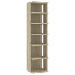 vidaXL, vidaXL Schuhschrank Sonoma-Eiche 25x27x102 cm Spanplatte