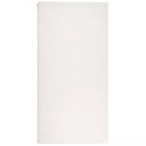 vidaXL, vidaXL Teppich Shaggy Hochflor Modern Creme 100x200 cm