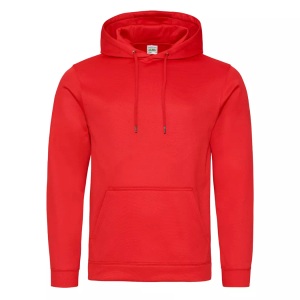 Awdis, AWDIS Kapuzenpullover »Unisex Polyester Sport«, AWDis - Polyester Sports Hoodie, für Damen, Rot Bunt, Größe M