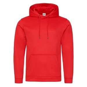 Awdis, AWDIS Kapuzenpullover »Unisex Polyester Sport«, AWDis - Polyester Sports Hoodie, für Damen, Rot Bunt, Größe M