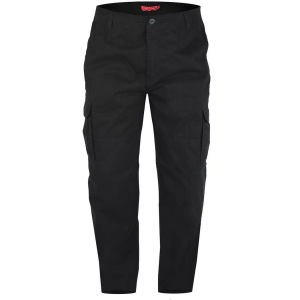 Duke, Cargohose Herren Schwarz W44, Duke - Cargohose, für Herren, Schwarz, Größe W44