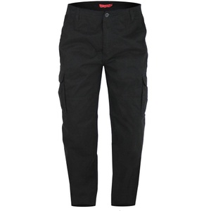 Duke, Cargohose Herren Schwarz W44, Duke - Cargohose, für Herren, Schwarz, Größe W44