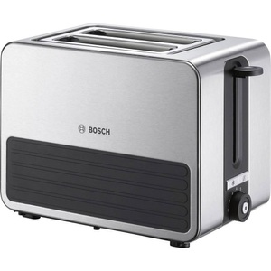 Bosch, Bosch ComfortLine - Toaster (Edelstahl/Schwarz), Bosch TAT7S25 Toaster ? Schwarz / Grau