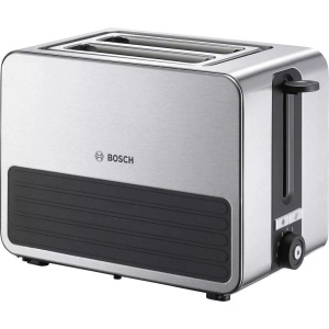 Bosch, Bosch ComfortLine - Toaster (Edelstahl/Schwarz), Bosch TAT7S25 Toaster ? Schwarz / Grau