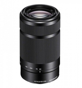 Sony, Sony 55-210mm / 4.5-6.3 OSS Sel-55210 Zoom-Objektiv Schwarz (Sel55210B.ae) Objektiv, SONY E 55-210mm F4.5-6.3 OSS - Zoomobjektiv(Sony E-Mount, APS-C)
