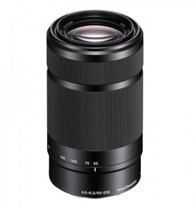 Sony, Sony 55-210mm / 4.5-6.3 OSS Sel-55210 Zoom-Objektiv Schwarz (Sel55210B.ae) Objektiv, SONY E 55-210mm F4.5-6.3 OSS - Zoomobjektiv(Sony E-Mount, APS-C)