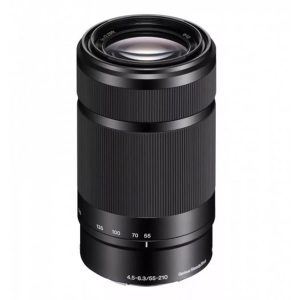 Sony, Sony 55-210mm / 4.5-6.3 OSS Sel-55210 Zoom-Objektiv Schwarz (Sel55210B.ae) Objektiv, SONY E 55-210mm F4.5-6.3 OSS - Zoomobjektiv(Sony E-Mount, APS-C)