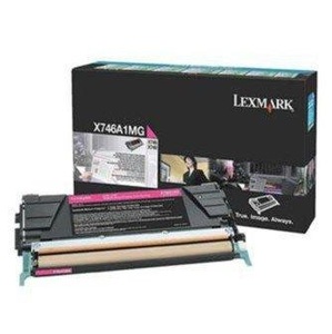 Lexmark, Toner magenta X746A1MG, LEXMARK Tonerkassette magenta 7.000 seiten passend für: X 746 DE;X 748 DE;X 748 DTE;X746;X748
