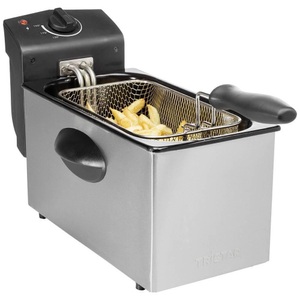 Tristar, Tristar FR-6935 Kaltzonen Fritteuse 2000 W Silber (matt), Tristar FR-6935 Fritteuse mit Kaltzone ? Airfryer - Friteuse