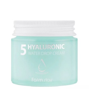 FARM STAY, 5 Hyaluronic Water Drop Cream Damen 80ml, FARM STAY - 5 Hyaluronic Water Drop Cream, 80 ml