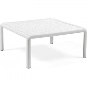 Nardi, Nardi - Tisch Komodo Weiss (32 x 70 x 70 cm), Garten Beistelltisch Komodo weiss 70