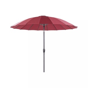 Beliani, Marktschirm aus Polyester Modern BAIA Marktschirm aus Polyester Modern BAIA
