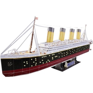 Revell, RMS Titanic - LED Edition 3D (Puzzle), 