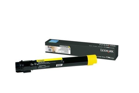 Lexmark, Original Tonerpatrone gelb Lexmark X950X2YG, LEXMARK Tonerkassette gelb 24.000 seiten passend für: X 950 DE;X 950 DHE;X 950 Series;X 952 DE;X 952 DHE;X 952 DTE;X 952 Series;X 954 DE;X 954 DHE;X 954 Series