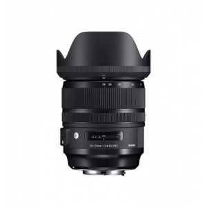 Sigma, Sigma 24-70mm 2.8 DG HSM Canon Art Objektiv, SIGMA - Zoomobjektiv 24-70mm f / 2.8 DG OS HSM CA, Schwarz, 24-70 mm