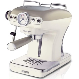 Ariete, Ariete 1389/13 BG Creme - Espressomaschine (Creme), Ariete, HOME & LIVING, Kaffeemaschine - Vintage - beige, Produkte & Wohnen, Household & Kitchen, Kaffee- & Teemaschinen, Siebträgermaschine