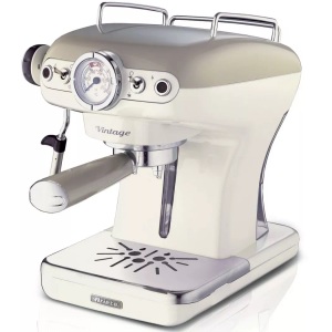 Ariete, Ariete 1389/13 BG Creme - Espressomaschine (Creme), Ariete, HOME & LIVING, Kaffeemaschine - Vintage - beige, Produkte & Wohnen, Household & Kitchen, Kaffee- & Teemaschinen, Siebträgermaschine