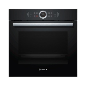 Bosch, Bosch Hbg655Bb1C - Backofen (Schwarz), Bosch Serie 8, Einbau-Backofen, 60 x 60 cm, Schwarz, HBG655BB1C