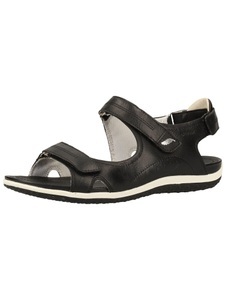 GEOX, Geox D Sandal Vega Grösse 40 Damen, Geox Sandale »D SANDAL VEGA«, Sommerschuh, Sandalette, Klettschuh, mit Lederinnensohle
