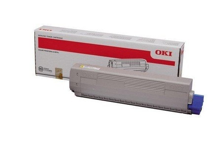 OKI, OKI Toner 44844613 Yellow, Druckleistung, Oki Toner, gelb, 44844613, (7'300 Seiten)