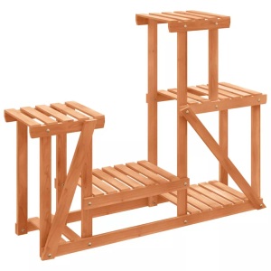 vidaXL, vidaXL Blumenständer 90x25x73,5 cm Massivholz Tanne, vidaXL Blumenständer 90x25x73,5 cm Massivholz Tanne