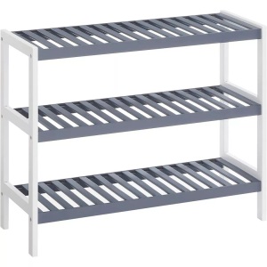 Pricenet, Pricenet - Schuhregal aus natürlichem Bambus ? langlebig und leicht, 71cm