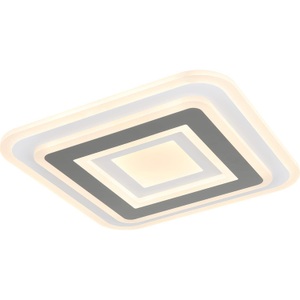 mutoni light, Deckenleuchte Sabatino Metall weiss LED, LED-Deckenleuchte Sabatino in Anthrazit/Weiß max. 36 Watt