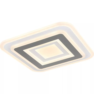 mutoni light, Deckenleuchte Sabatino Metall weiss LED, LED-Deckenleuchte Sabatino in Anthrazit/Weiß max. 36 Watt