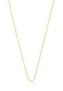 MUAU Schmuck, Collier Anker Gelbgold 750, 2.1mm, 45cm Damen Gelbgold 45cm, MUAU Schmuck - Collier Anker Gelbgold 750, 2.1mm, 45cm,