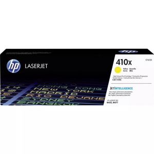 Hp, HP 410X Toner gelb 5000 Seiten (Cf412X), Hewlett Packard Toner, gelb, No.410X, CF412X, (5'000 Seiten)
