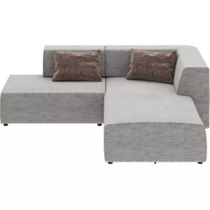 Kare Design, Ecksofa Infinity Boston grau 237, Ecksofa Infinity Boston grau 237