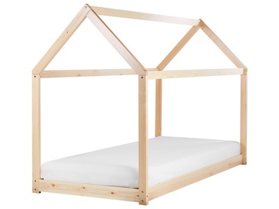 Beliani, Bett mit Lattenrost aus Kiefernholz Modern TOSSE Bett mit Lattenrost aus Kiefernholz Modern TOSSE