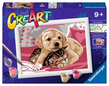 Ravensburger, Ravensburger Malen nach Zahlen CreArt: Blanket Buddies, Blanket Buddies