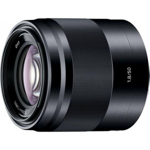 Sony, Sony E-Mount Apsc 50mm F1.8 OSS Objektiv, SONY E 50mm F1.8 OSS - Festbrennweite(Sony E-Mount, APS-C)