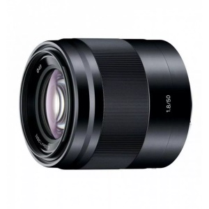 Sony, Sony E-Mount Apsc 50mm F1.8 OSS Objektiv, SONY E 50mm F1.8 OSS - Festbrennweite(Sony E-Mount, APS-C)