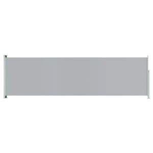 vidaXL, vidaXL Seitenmarkise Ausziehbar 180x600 cm Grau, vidaXL Seitenmarkise Ausziehbar 180x600 cm Grau
