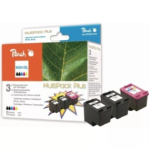 Peach, Peach Combi PackPLUS n zu 301Xl Tintenpatrone, Peach Spar Pack Plus Druckköpfe kompatibel zu HP No. 301XL, CH563EE, CH564EE