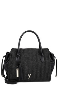 SURI FREY, Shopper Cassy Damen Schwarz ONE SIZE, 
