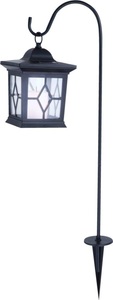 Globo, GLOBO Solarleuchte SOLAR AL Solar AL Metall,Kunstst.schwarz, inkl. 1xLED 0,05W, Solarleuchte