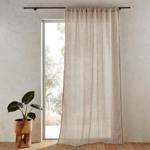 AM.PM, Vorhang Plumaka Unisex Beige 140x320CM, AM.PM - Vorhang Plumaka, 140x320CM, Beige