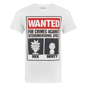 Rick And Morty, Tshirt Herren Weiss XXL, Rick And Morty - TShirt, für Herren, Weiss, Größe XXL