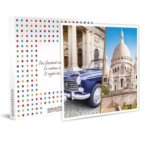SMARTBOX, Du & Ich In Paris: Oldtimer-peugeot-tour Mit Gourmetpause Und 2 Übernachtungen - Geschenkbox Unisex, Du & Ich in Paris: Oldtimer-Peugeot-Tour mit Gourmetpause und 2 Übernachtungen