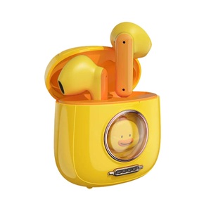Avizar, XO Kawaii Bluetooth Kopfhörer Gelb, 