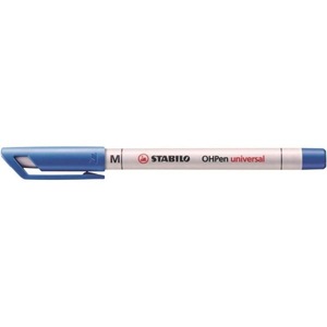 Stabilo, STABILO OHP Pen non-perm. M 853/41 blau, Stabilo OHP Pen, non-permanent M, 1mm, blau, Folienschreiber, 853/41